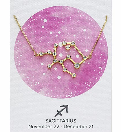 14k Gold Plated When Stars Align' Constellation Necklaces